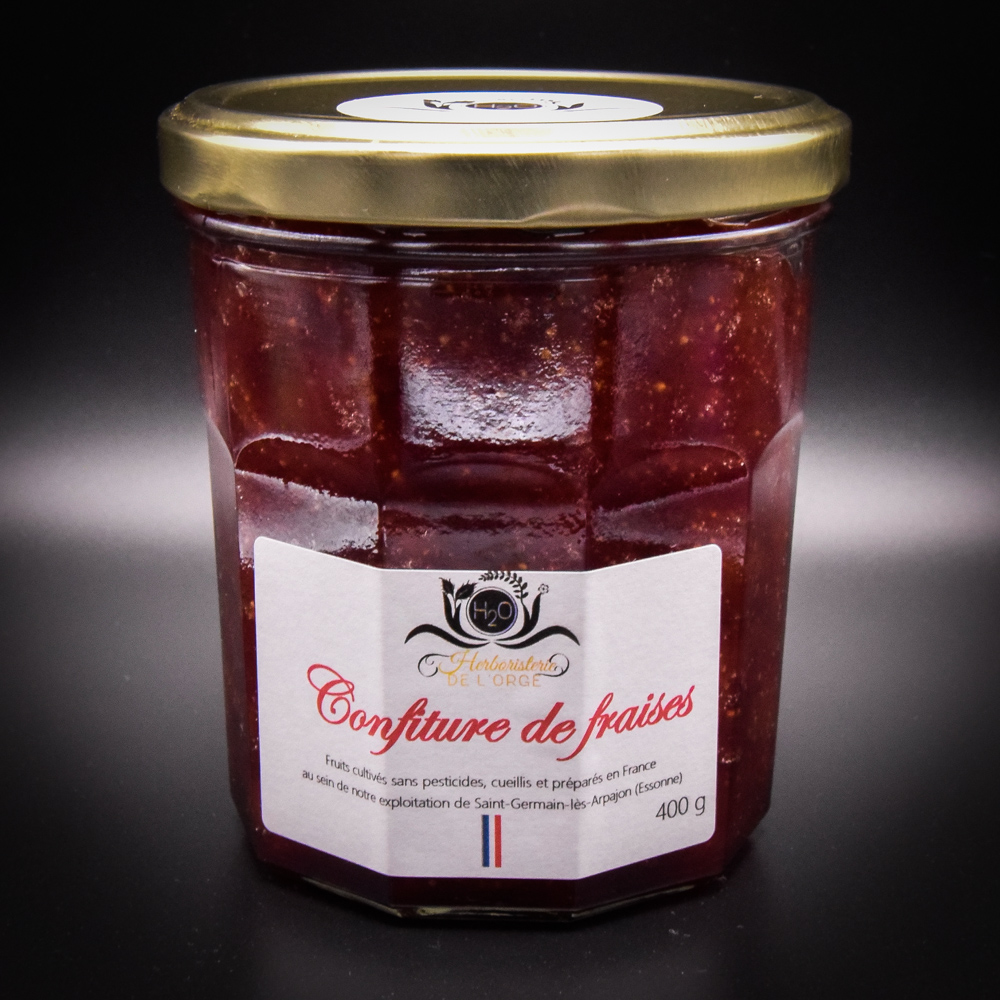 confiture de fraises